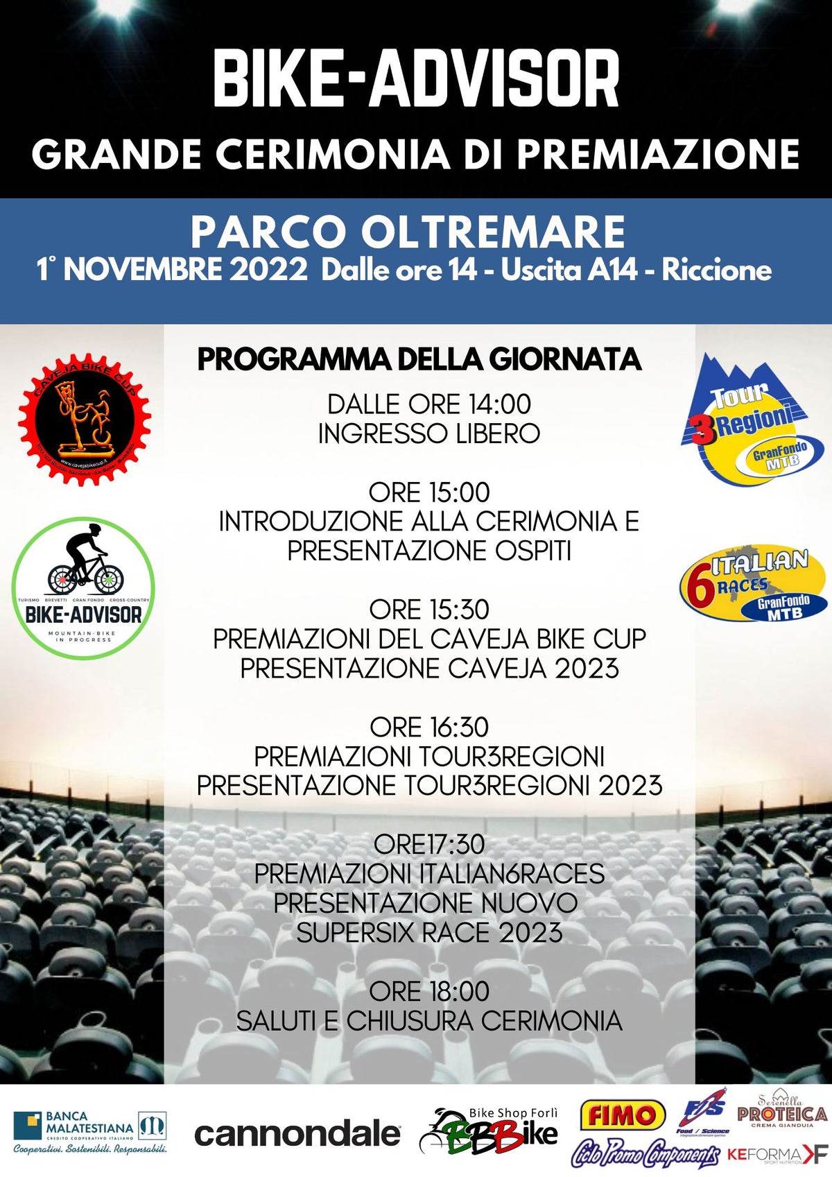 PROGRAMMA PREMIAZIONI FINALI