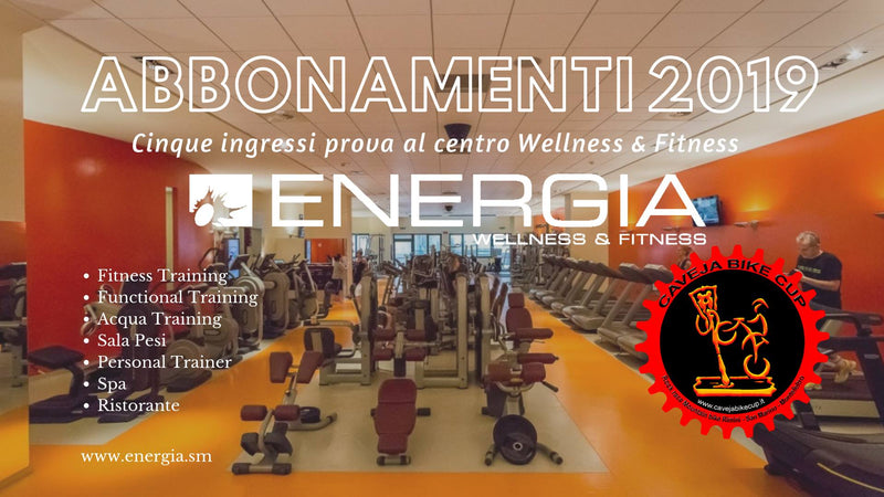 Cinque ingressi prova al centro Energia Wellness & Fitness di San Marino