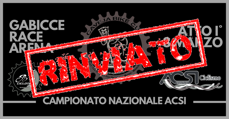 Rinviata Gabicce Race Arena