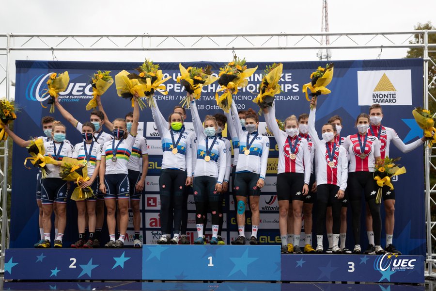 Oro all'Italia nel Team Relay dei Campionati Europei