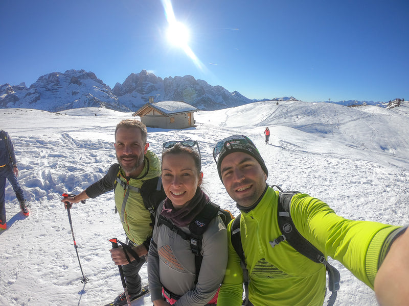Allenamenti invernali - Avventura a Malga Fevri con gli Sci Alpinismo (VIDEO)