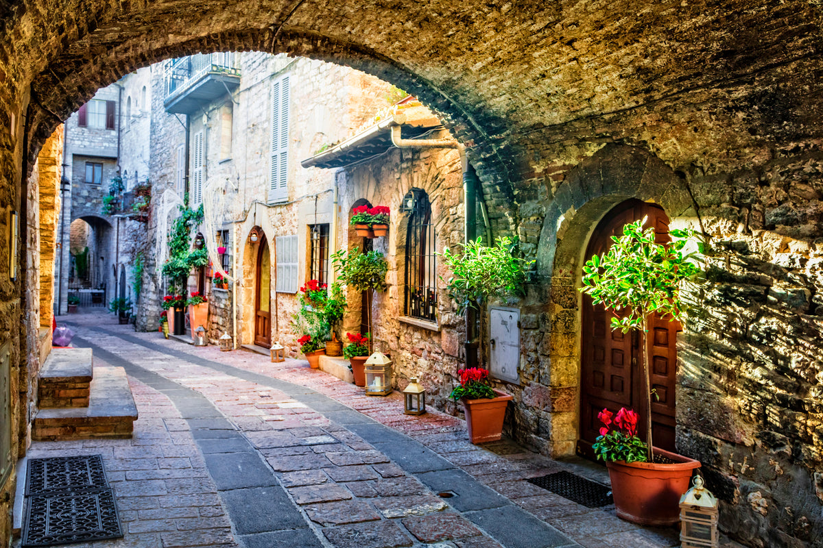 Spello in Mtb, tra conventi e il Monte Subasio