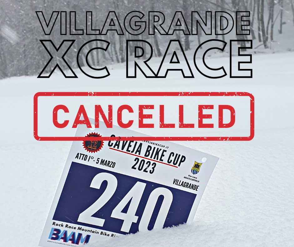 ANNULLATA VILLAGRANDE XC RACE CAUSA NEVE