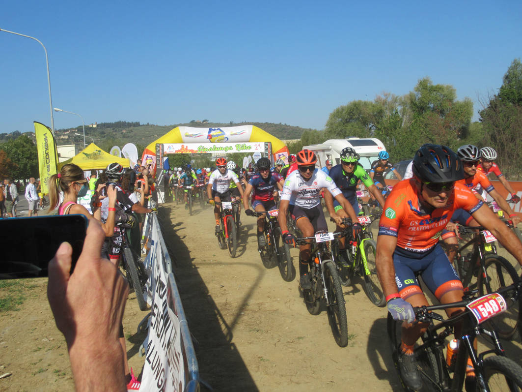 Domenica 12 settembre: la Sinalunga Bike è stata la gara con più presenze tra la "giungla" degli eventi