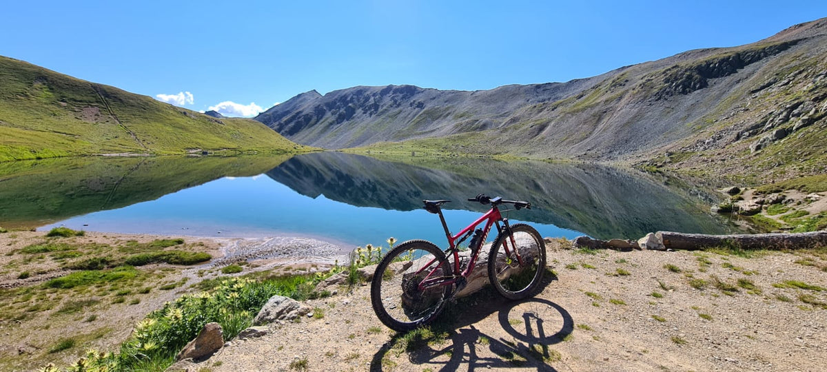 Avventura spettacolare in Mtb al Lach dal Mont