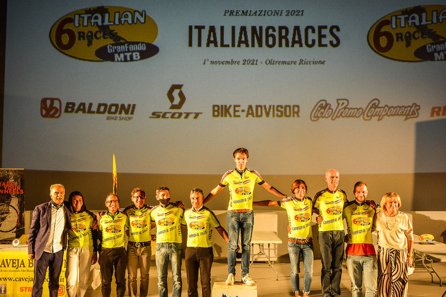 Programma premiazioni finali ed elenco premiati Caveja, Tour3Regioni e Italian6Races