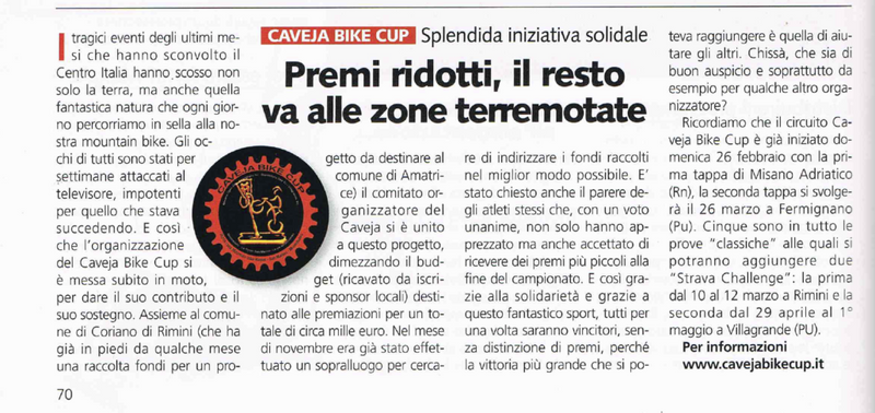 Rassegna Stampa MTB Magazine marzo