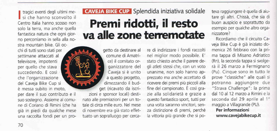 Rassegna Stampa MTB Magazine marzo