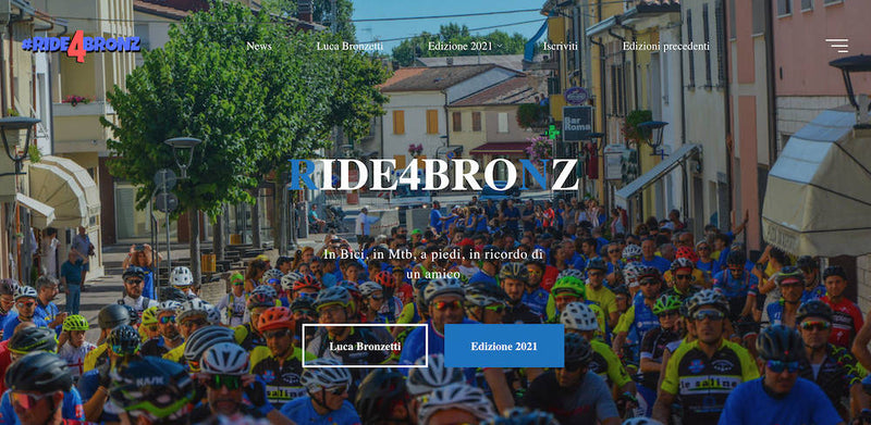 La Ride4Bronz ha il suo sito. Iscrizioni aperte