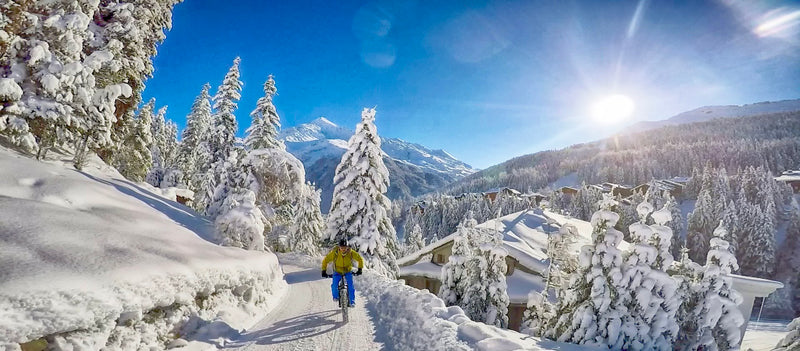 Non solo sci: a Santa Caterina Valfurva una bella attività per gli amanti della MTB sulla neve